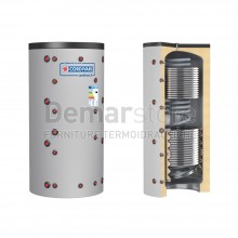 Puffer ECO-COMBI 3 VB Cordivari Riscaldamento + Scambiatore ACS e 2 Scambiatori Fissi Lt. 600