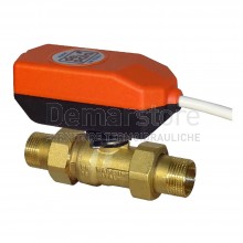 Valvola Motorizzata De Pala | FAST | 2 Vie | C/Bocchettoni | 2 Fili + AUX | MM 1/2" | R2B32B