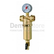 Filtro Autopulente ICMA | mod.750 | Cartuccia Inox e Manometro |  Maschio 1" - Femmina 3/4"