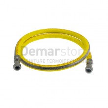 Flessibile GAS Cucina Acciaio Inox 1/2" FF cm.200