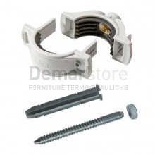 Collare FLIP Gia Isofonico a Serraggio Rapido mm.56-63 | Diam. 2"