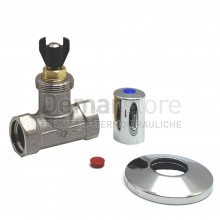 Rubinetto ad Incasso FAR con Rosone Ottone FF 1/2" | 5960 12