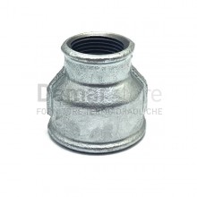 Manicotto Ridotto Zincato Femmina 1"1/2x1"1/4