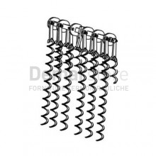 Meccanismo Raschiatubi Completo Thermorossi per H2O 18-COMPACT 18 | 70012665