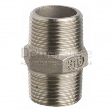 Nipplo in Acciaio Inox AISI 316 Maschio 1/4"