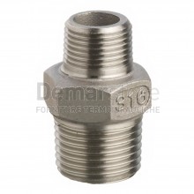 Nipplo Ridotto in Acciaio Inox AISI 316 Maschio 1"1/4x1"