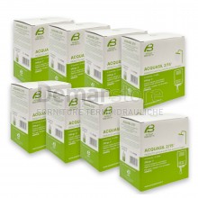 AcquaSIL 2/15® | ACQUA BREVETTI | Ricarica per Pompa Dosatrice MiniDUE | 8 Conf. da 4x250g | PC100-8