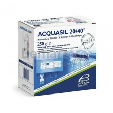 AcquaSIL 20/40® | ACQUA BREVETTI | Ricarica per Pompa Dosatrice MiniDOS | 4x250g | PC200