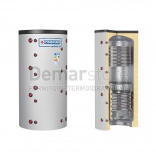 PUFFER 2 VB Cordivari per Riscaldamento con 2 Scambiatori Fissi Lt. 600