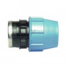 Raccordo Diritto Femmina in PP Unidelta PN16 per Tubo in Polietilene Diam. 63 x 2"