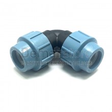 Gomito in PP Unidelta PN16 per Tubo in Polietilene Diam. 32