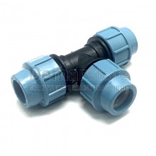 Tee in PP Unidelta PN16 per Tubo in Polietilene Diam. 32
