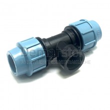 Tee Femmina in PP Unidelta PN16 per Tubo in Polietilene Diam. 20 x 1/2"