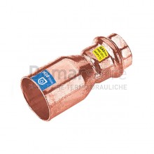 Riduzione a Pressare in Rame per Acqua-Gas Diam. M.28 x F.22