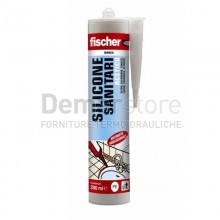 Silicone Sigillante | Bianco | Fischer | Acetico per Sanitari | 280ml