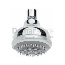 Soffione Doccia 3 Getti Anticalcare a Snodo 1/2"