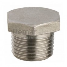 Tappo in Acciaio Inox AISI 316 Maschio 1/2"