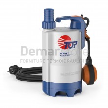 Elettropompa | PEDROLLO | Acque Sporche | Monofase | TOP 3 Vortex | l/min. 170 | mt. 8,2 | Hp 0.75