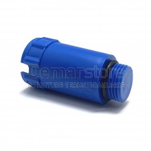 Tappo Prova Impianto Diam. 1/2" BLU