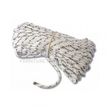 Fune Corda in Nylon Treccia Marina con Segnalino 12 mm "al Metro"
