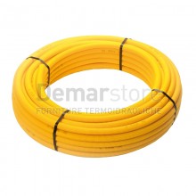 Tubo Multistrato GAS con Guaina Gialla Diam.16x2 Rotolo mt.50