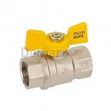 Valvola a Sfera per GAS Bugatti con Farfalla FF 3/4"