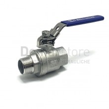Valvola a Sfera in Acciaio Inox AISI 316 MF 1"1/4