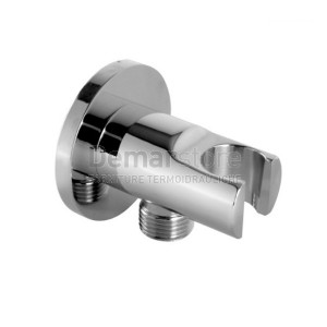 Presa Acqua 1/2" con Supporto Modello Lusso | Tonda
