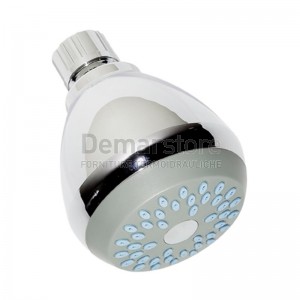 Soffione Doccia 1 Getto Anticalcare a Snodo 1/2" F