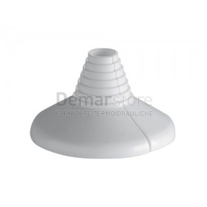 Rosetta Copritubo Universale a Cupola da mm 12 a 18