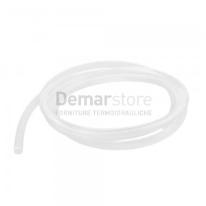 Tubo Siliconico per Stufe e Caldaie D.8x4 mm "al Metro"