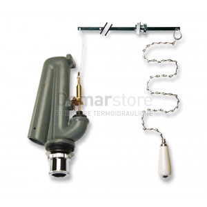 Batteria di Scarico in Ghisa con Catenella in Ceramica