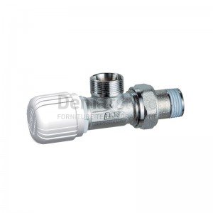 Valvola FAR Termostatizzabile Orizzontale Attacco a Squadra M 24x19 Diam. 1/2" | 1615 12