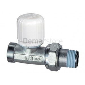 Valvola FAR Termostatizzabile Diritta Attacco M 24x19 Diam. 1/2" | 1630 12