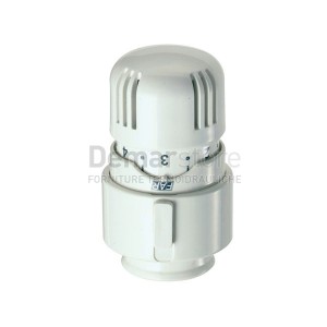 Testa Termostatica FAR con Sensore a Liquido 1824 Bianca