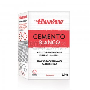 Cemento Bianco ad Alta Resistenza | Confezione 1 kg
