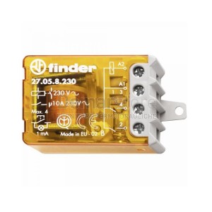 Relè Commutatore Finder ad Impulsi 4 Sequenze 230V