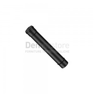 Tubo Nero per Stufe a Pellet MF | cm. 50 | Diam. 80