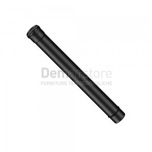 Tubo Nero per Stufe a Pellet MF | cm.100 | Diam.100