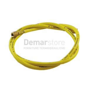 Tubo Flessibile per Vuoto Attacchi in Linea | 1/4" x 1/4" | L.150 cm | GIALLO