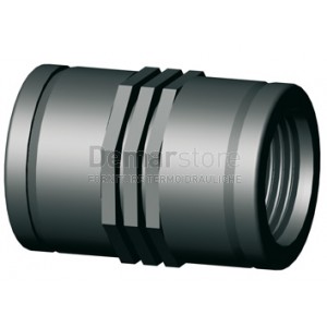 Manicotto in PP filettato FF 1/2"