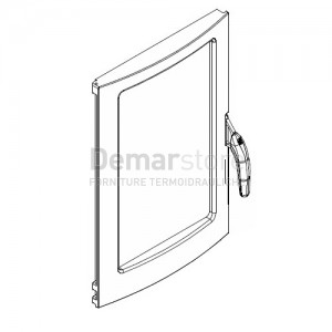 Porta Completa Thermorossi per Termostufa 7000 - H2o 18 | 70012484