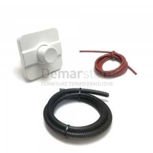 Pulsante Pneumatico da Incasso Tremolada Bianco Completo