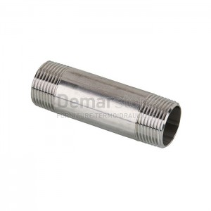 Tronchetto in Acciaio Inox AISI 316 Maschio 1"x80 mm