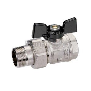 Valvola a Sfera Bugatti Bocchettonata con Farfalla MF 1/2"