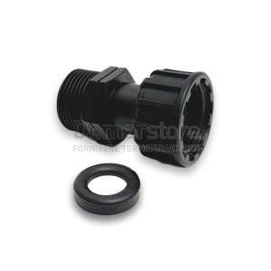 Raccordo Irrigazione Diritto con Ghiera Girevole 1" MF