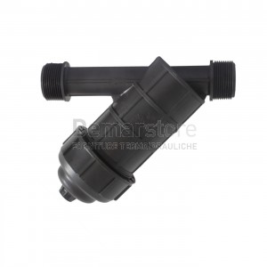 Filtro per Irrigazione a Y | Attacco Maschio | Diametro 1"1/4