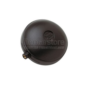 Sfera Piatta per Galleggiante | NERA Inserto in Ottone | Diam. 90