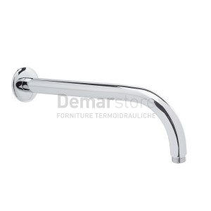 Braccio Doccia in Acciaio Cromato | Messico | Attacco 1/2" | Cm.40