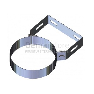 Fascetta Murale Acciaio Inox 304 Diam.  100